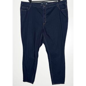 Old Navy Mid-Rise Rockstar Super-Skinny Jeans Women's Plus Size 30 Long Tall